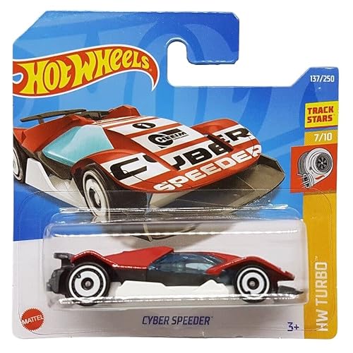 Hot Wheels - Cyber Speeder - HW Turbo 7/10 - HCV48 - Short Card - Track Stars - Mattel 2022 von Hot Wheels