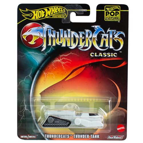 Hot Wheels DieCast - Thundercats Classic Thunder TANK - Mehrfarbig - Maßstab 1/64 - Länge 5 cm von Hot Wheels