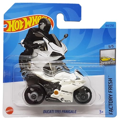 Hot Wheels - Ducati 1199 Panigale - Factory Fresh 5/5 - HKL05 - Short Card - Treasure Hunt - Motorrad - Mattel 2023 von Hot Wheels