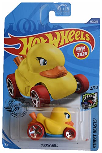 Hot Wheels Duck N' Roll - Street Beasts 2/10 - Gelb 132/250 von Hot Wheels