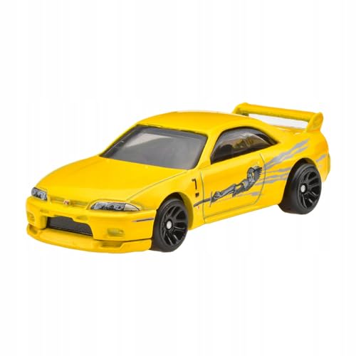 Hot Wheels Fast and Furious Auto Nissan Skyline GT-R BCNR33 Modell Die Cast Maßstab 1:64 - Länge 7 cm - HRW51 von Hot Wheels