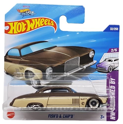 Hot Wheels - Fish´d & Chip´d - HW Designed by 2/5 - JBC21 - Short Card - TH Treasure Hunt - Netflix Let´s Race - Mattel 2025-1:64 von Hot Wheels