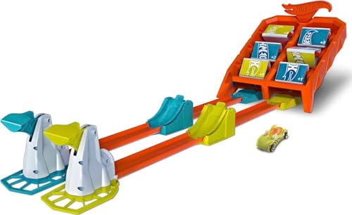 Hot Wheels GBF89 Powersprung Challenge Trackset, Spielzeug ab 4 Jahren von Hot Wheels