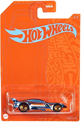 Hot Wheels Gazella R [Chrom/Orange] 6/6 Maßstab 1:64 von Hot Wheels