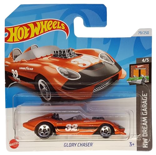 Hot Wheels - Glory Chaser - HW Dream Garage 4/5 - HTB51 - Short Card - Roadster - Good Year - Mattel 2024-1:64 von Hot Wheels