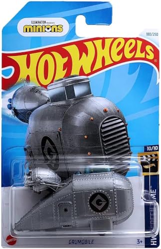 Hot Wheels - Grumobile - HW Screen Time 10/10 - HTB39 - Short Card - Minions - Illumination - Mattel 2024 – 1:64 von Hot Wheels