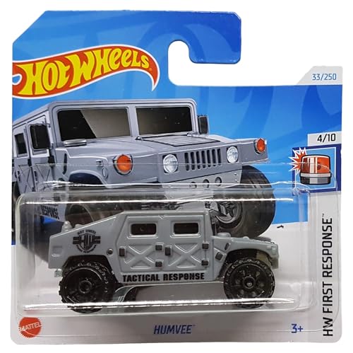 Hot Wheels - Humvee - HW First Response 4/10 - HTB58 - Short Card - Tactical Response - Mattel 2024 von Hot Wheels