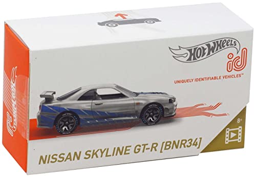 Hot Wheels ID Nissan Skyline GT-R, [Silber] Fast and Furious von Hot Wheels