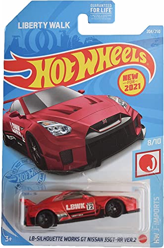 Hot Wheels LB-Silhouette Works GT Nissan 35GT-RR Ver.2 - Jimports 8/10 rot 204/250 von Hot Wheels