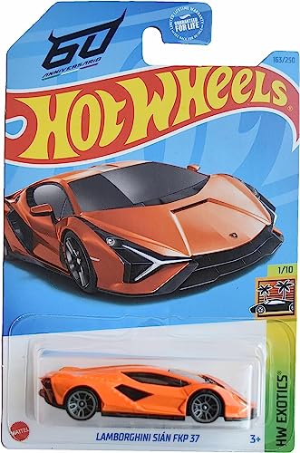 Hot Wheels Lamborghini Sian FKP 37, HW Exotics 1/10 [Orange] 163/250 von Hot Wheels