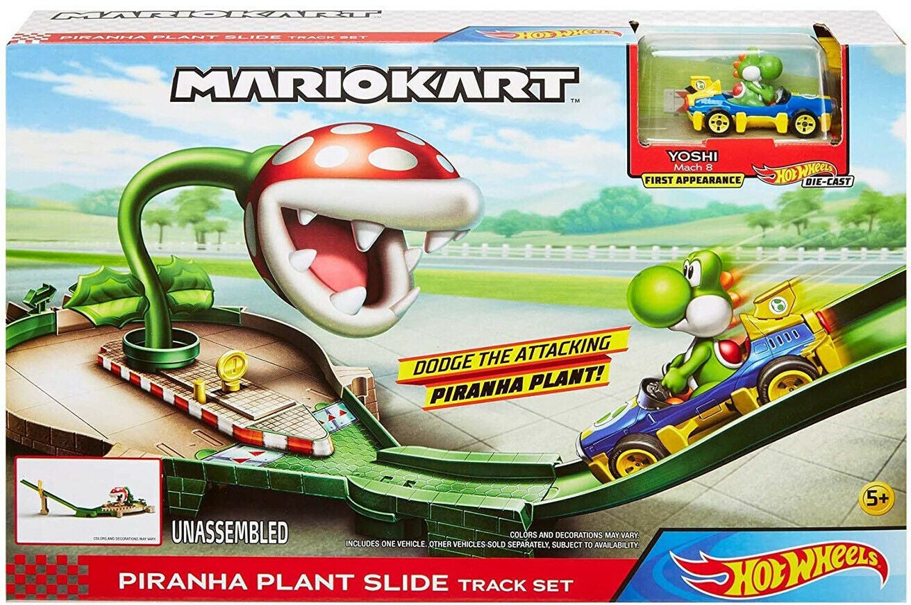 Hot Wheels Mario Kart Track Set Piranha Plant Slide von Hot Wheels