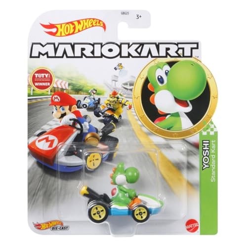 Hot Wheels Mario Kart Yoshi, Standard Kart von Hot Wheels