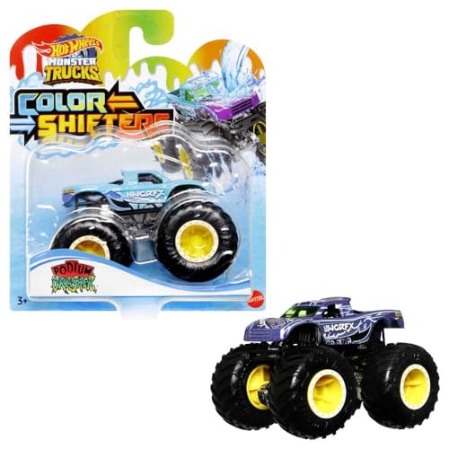 Hot Wheels Mattel Monster Trucks Farbwechsel, Verschiedene Modelle, Mehrfarbig (HGX06) von Hot Wheels