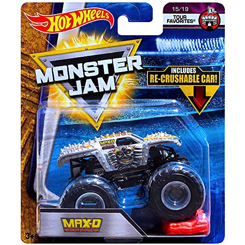 Hot Wheels Max-D Tour Favorites Monster Jam Diecast Recrushable Car von Hot Wheels