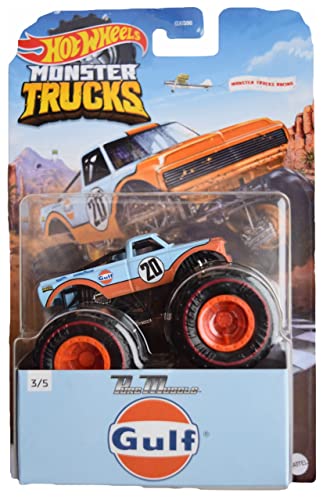 Hot Wheels Monster Trucks Pure Muscle - Gulf - Blau 3/5 von Hot Wheels