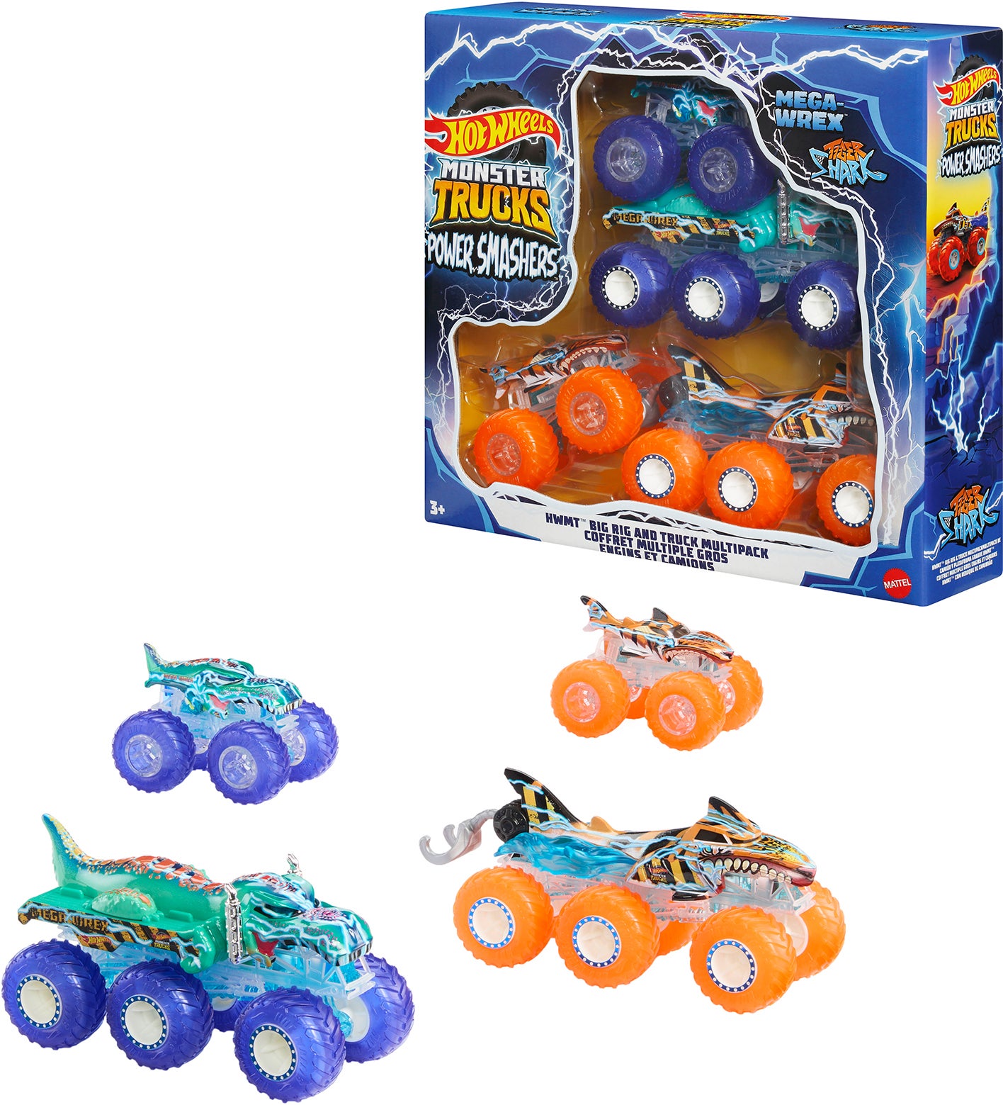 Hot Wheels Monstertruck Power Smasher Multipack von Hot Wheels