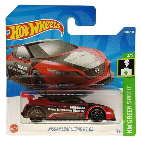 Hot Wheels - Nissan Leaf Nismo RC_02 - HW Green Speed 2/5 - HCT78 - Short Card - Intelligent Mobility - Mattel 2022 von Hot Wheels