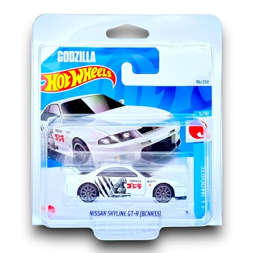 Hot Wheels - Nissan Skyline GT-R [BCNR33] - HW J-Imports 5/10 - HTC44 - Short Card - Godzilla - Mattel 2024 - 1:64 von Hot Wheels