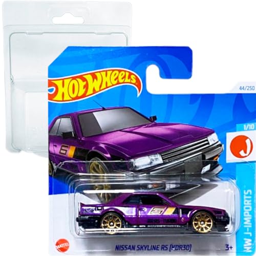 Hot Wheels Nissan Skyline RS [KDR30] HW J-Imports 1/10 (44/250) HTC40 2024 + Kurzkartenschutz Frikimonkey von Hot Wheels