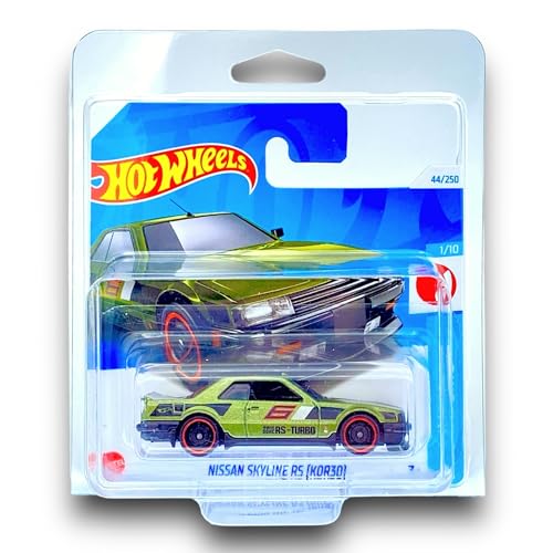 Hot Wheels - Nissan Skyline RS [KDR30] - HW J-Imports 1/10 - HTD06 - Short Card - grün metallic - Mattel 2024 - 1:64 von Hot Wheels