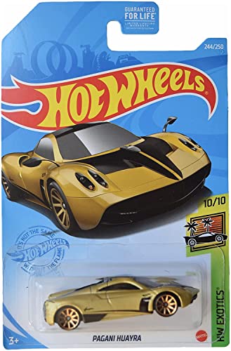 Hot Wheels Gold 1:64 Pagani Huayra Auto 3+ Kinder Druckguss Auto Modell von Hot Wheels