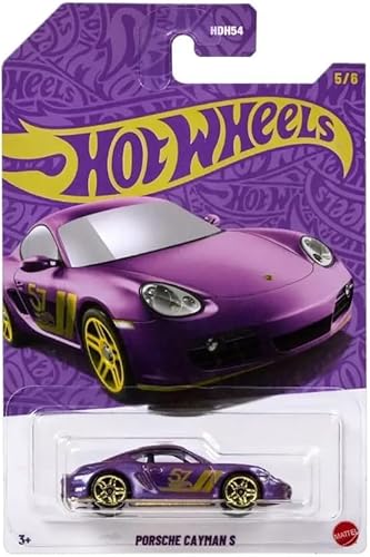 Hot Wheels Pearl & Chrom Porsche Cayman S, 57th Anniversary, 5/6, Maßstab 1:64 Auto Druckguss Hot Wheels Pearl & Chrom Porsche Cayman S, 57th Anniversary, 5/6, Maßstab 1:64 Auto Druckguss von Hot Wheels