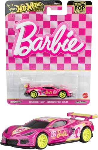 Hot Wheels Pop Culture BARBIE 65 - CORVETTE C8.R HVJ51 von Hot Wheels