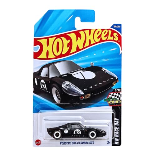 Hot Wheels Porsche 904 Carrera GTS HYY03 HW Race Day 3/10 Short Card schwarz Porsche Lizenz Mattel 2025 1:64 Hot Wheels Porsche 904 Carrera GTS HYY03 HW Race Day 3/10 Short Card schwarz Porsche Lizenz Mattel 2025 1:64 von Hot Wheels