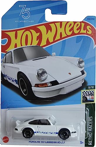 Hot Wheels Porsche 911 Carrera RS 2.7, Retro Racers 8/10 [Weiß] von Hot Wheels