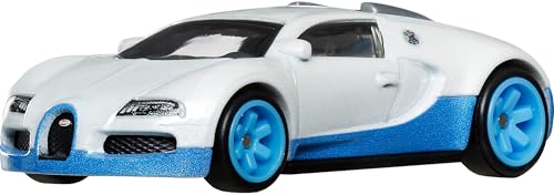 Hot Wheels Premium Bugatti Veyron, Car Culture Circuit Legends Fahrzeuge für Kinder ab 3 Jahren und Erwachsene Fans und Sammler, Premium-Kollektion von Car Culture im Maßstab 1:64, HRW06 von Hot Wheels