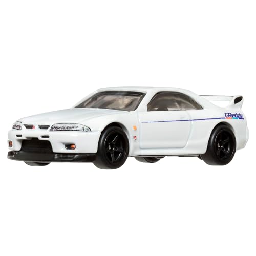 Hot Wheels Premium Nissan Skyline R-33, Car Culture Circuit Legends Fahrzeuge für Kinder ab 3 Jahren und Erwachsene Fans und Sammler, Premium-Kollektion von Car Culture im Maßstab 1:64 von Hot Wheels