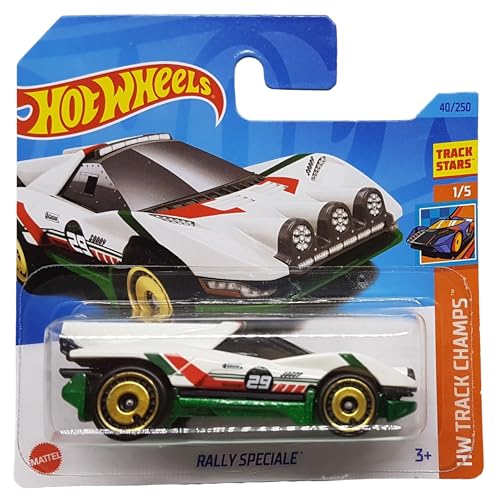 Hot Wheels - Rally Speciale - HW Track Champs 1/5 - HKK37 - Short Card - Castrol - Bilstein - Track Stars - Mattel 2023 von Hot Wheels