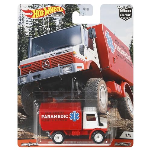 Hot Wheels Real Riders ´88 Mercedes Unimog U1300 1:64 von Hot Wheels