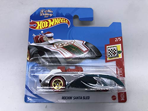 Hot Wheels Rockin Santa Schlitten 2/5 Holiday Racers 47/250 (kurze Karte) von Hot Wheels