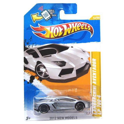 Hot Wheels Silver Lamborghini Aventador Lp 700-4 2012 New Models by Hot Wheels von Hot Wheels