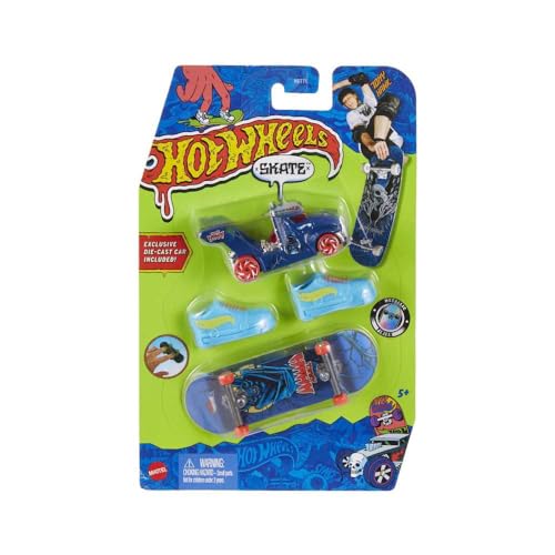 Hot Wheels Skate Collector Skate mit Fahrzeug Hgt74 von Hot Wheels