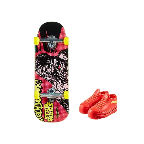 Hot Wheels Skate Themed Toe Skateboards und Schuhe Pack HMY18 - Chewbacca von Hot Wheels