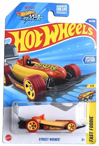 Hot Wheels Street Wiener Fast Foodie 1/5 [Spicy Dog] 85/250 von Hot Wheels