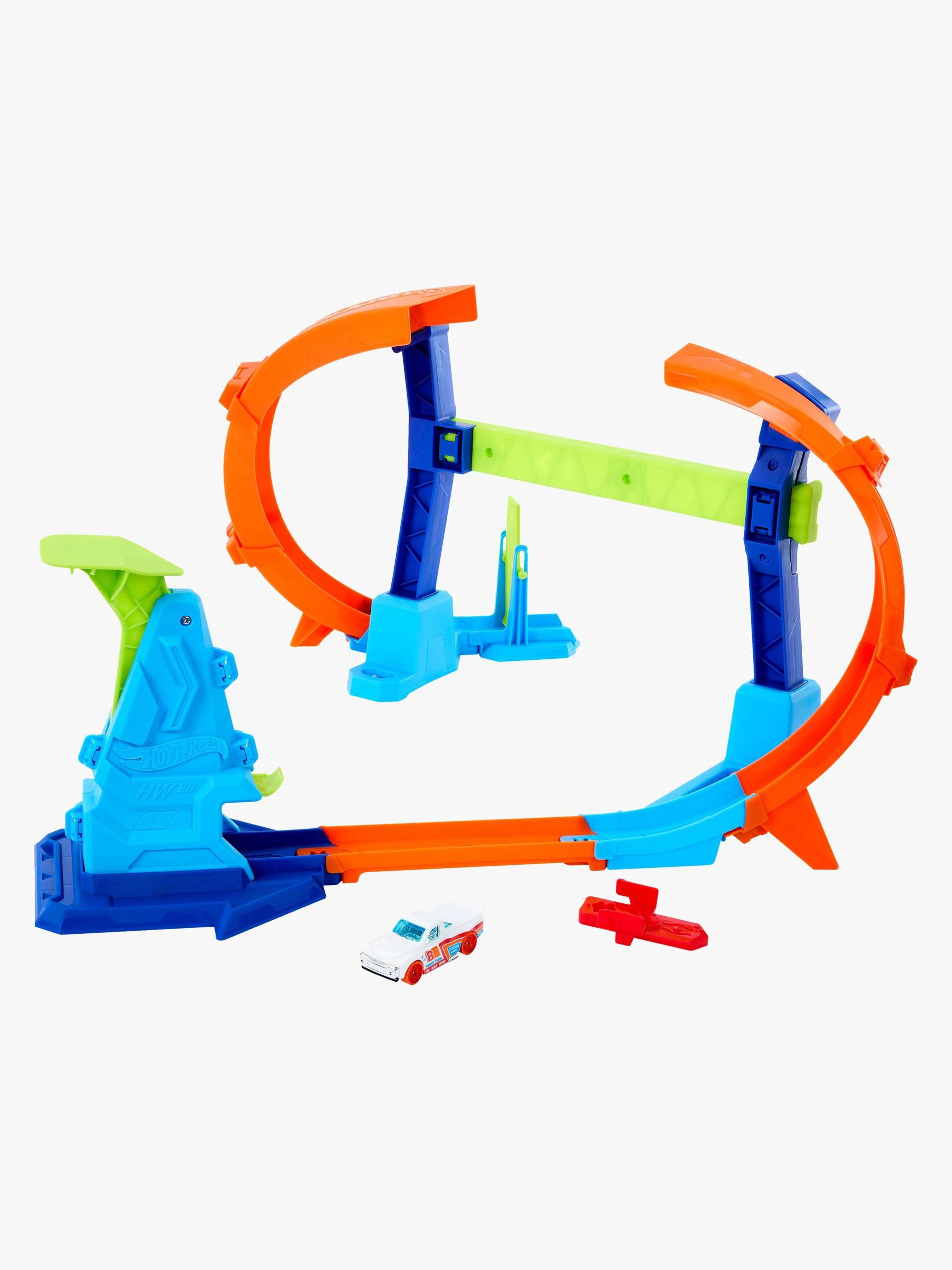 Hot Wheels Stunt Tracks Corkscrew Jump Champion Autorennbahn Hot Wheels Stunt Tracks Corkscrew Jump Champion Autorennbahn von Hot Wheels