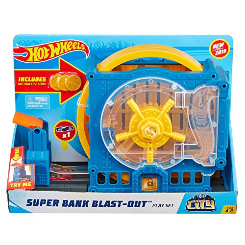 Hot Wheels Super-Bankeinbruch Spielset, mehrfarbig von Hot Wheels