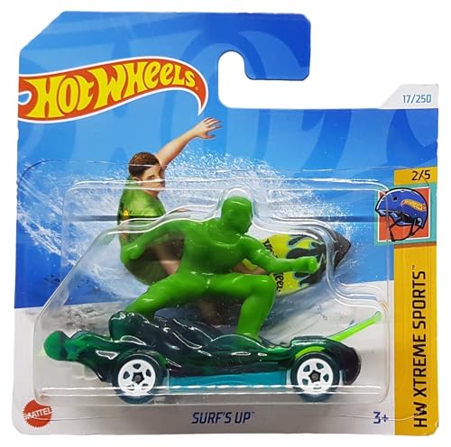 Hot Wheels - Surf´s Up - HW Xtreme Sports 2/5 - HTB97 - Short Card - grün - Mattel 2024-1:64 von Hot Wheels