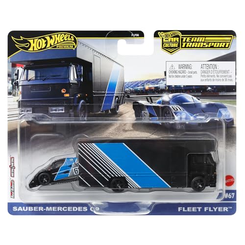 Hot Wheels Transportwagen mit verschiedenen Modellen von Hot Wheels