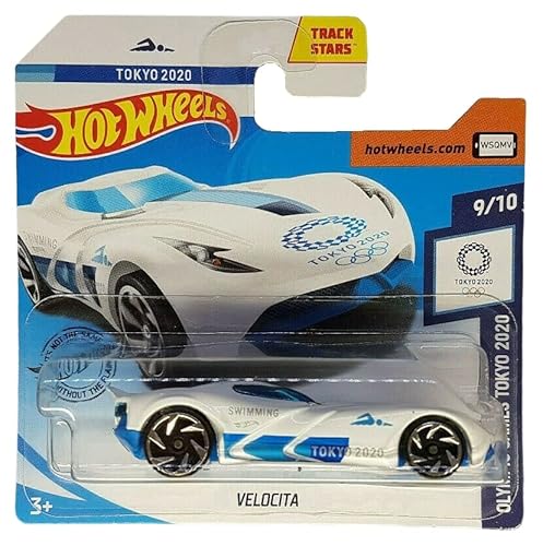 Hot Wheels - Velocita - Olympic Games Tokyo 2020 9/10 - GHF56 - Short Card - Swimming - Track Stars - Mattel 2020 von Hot Wheels