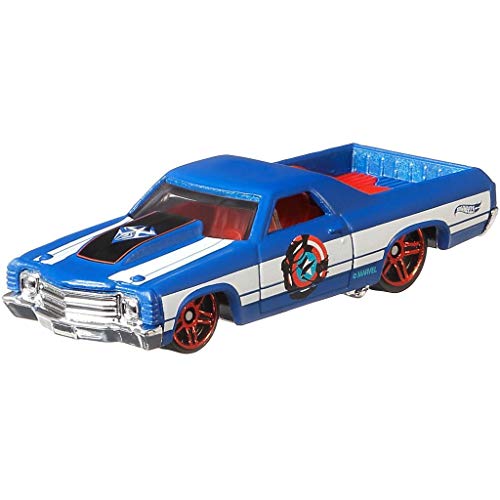 Hot Wheels '71 El Camino 3/5, [Venomized Captain America] Spider Man Maximum Venom von Hot Wheels