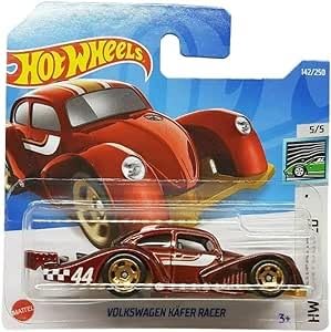 Hot Wheels - Volkswagen Käfer Racer - HW Contoured 5/5 - HCW48 - Short Card - VW Drag Racing - Mattel 2022 von Hot Wheels