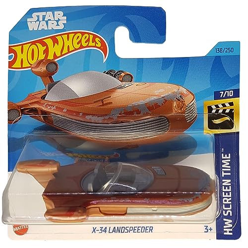 Hot Wheels - X-34 Landspeeder - HW Screen Time 7/10 - HKG76 - Short Card - Star Wars - Mattel 2023 von Hot Wheels