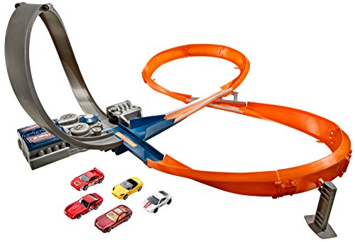 Hot Wheels X2586 - Raceway inklusiv 5 Basic Cars von Hot Wheels