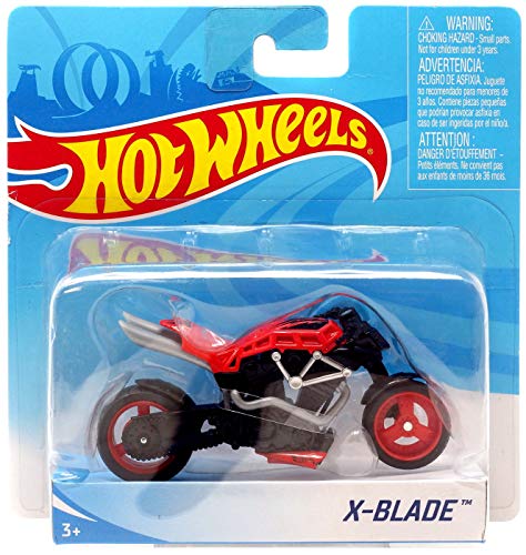 Hot Wheels X7723 Motorrad 1:18, X-Blade rot von Hot Wheels