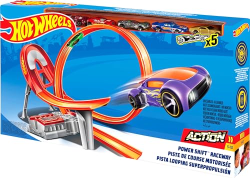 Hot Wheels acrobatische racebaan Power Shift Raceway von Hot Wheels