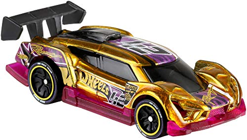 Hot Wheels id FXB20 - Die-Cast Fahrzeug 1:64 Super Blitzen mit NFC-Chip zum Scannen iD App, Auto Spielzeug ab 8 Jahren, Mehrfarbig von Hot Wheels